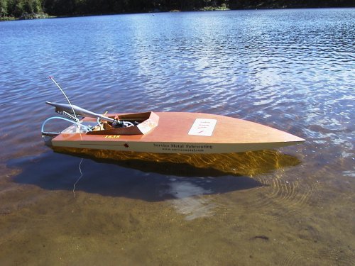 48" Deep Vee - Modelgasboats.com