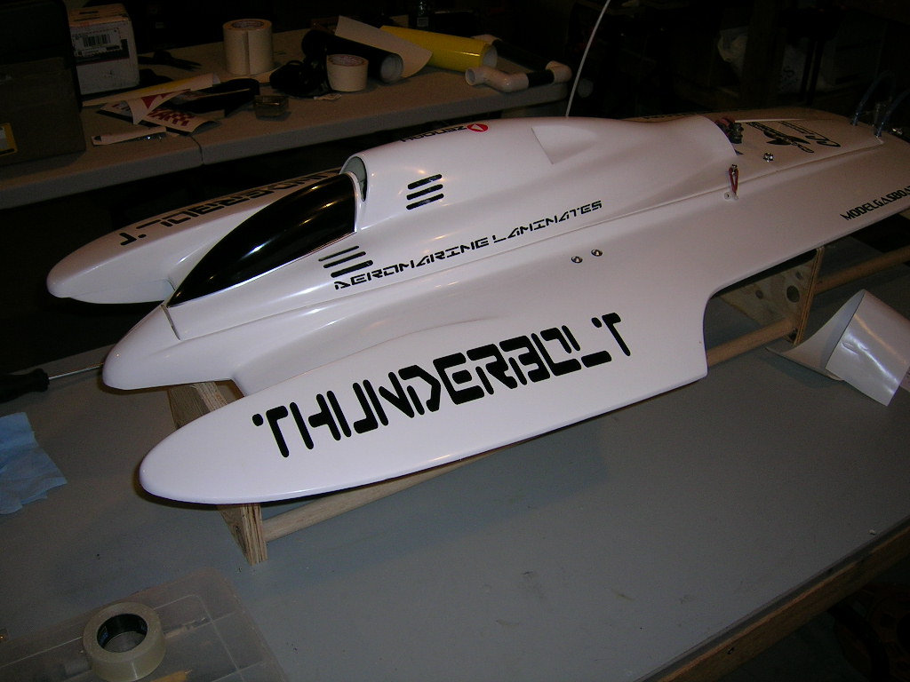 thunderbolt rc boat