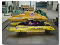 turbine powered rc boat