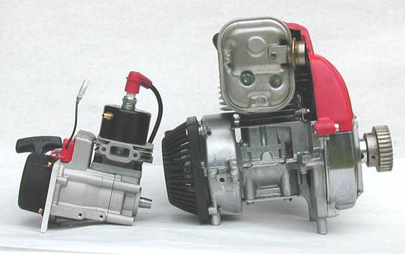 rc gas boat engines