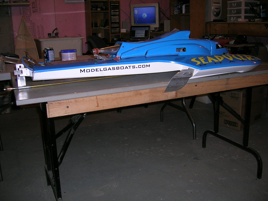 Rc boat store turn fin setup