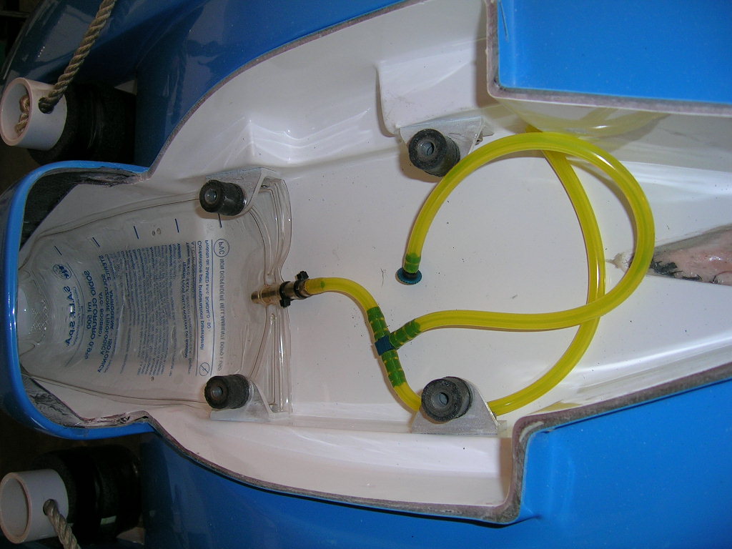 Bag Setup in Boat