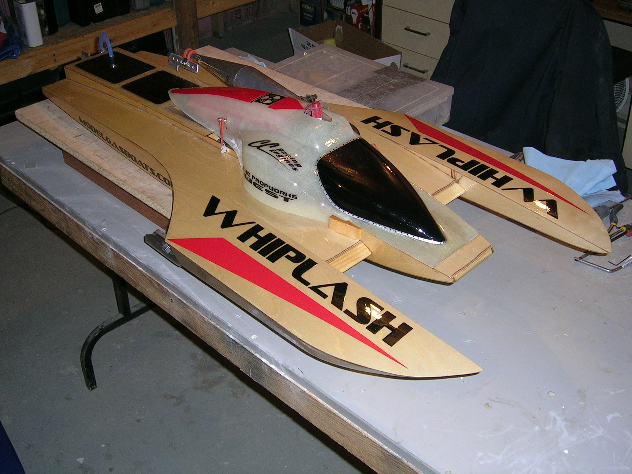 Whiplash store rc boat