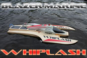 whiplash rc boat